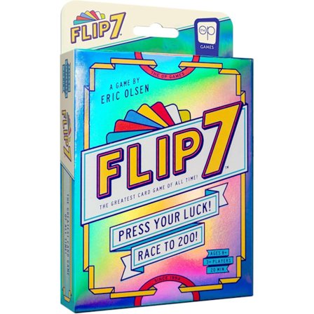 Flip Cards 7 | Selskapsspill | Passer for spillere fra 8 år og oppover | 3+ spillere | Spilletid 20 minutter, helt nytt