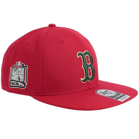 47 Brand - MLB Rood snapback Cap - Hatstore Exclusive x Boston Red Sox Parmesean Undervisor All-Star 1999 Snapback @ Hatstore