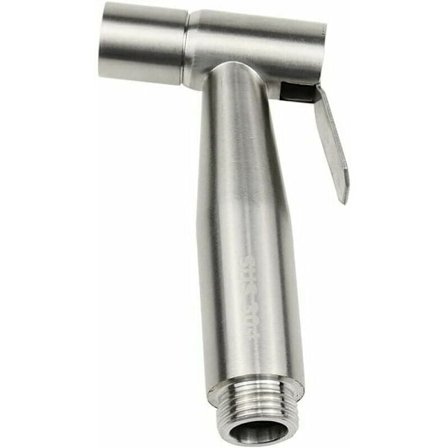 Bidé Dusj for Toalett Rustfritt Stål Bleiesprøyte Manuell Bidé Dusj for Personlig Hygiene Dusj Baderom Toalett - Sølv - DPZO, av DEBUNS