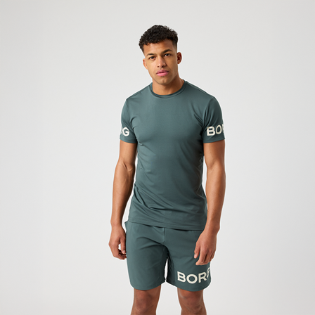T-shirts Björn Borg Borg T-shirt Grøn - Bodyman.dk