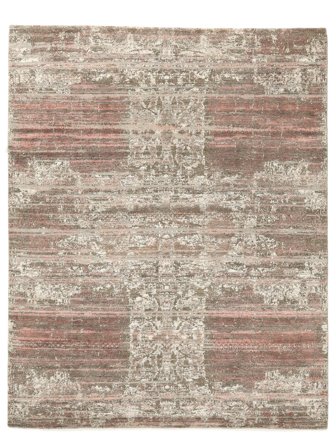 Contemporary Design Rug 238X300 Brown/Orange Wool, India