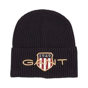 Kids - GANT Black Archive Shield Beanie S-M (5-8 years) - Headwear - S-M (5-8 years) - Black