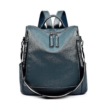 Ny damryggsäck Designer högkvalitativt läder Damväska Mode skolväskor Stor kapacitet Reseryggsäck Mochila