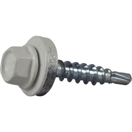 ESSVE 64905 Kateruuvi 4,8 x 28 mm, porakärki, 250 kpl Valkoinen (RR20), Kiinnitys