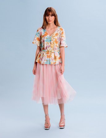 Ida Sjöstedt 016 Elodie Top - Pink - 40