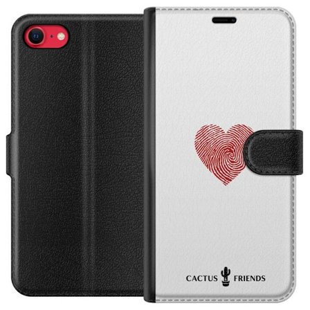 Yhteensopiva Lompakkokotelo Apple Apple iPhone 7 Cactus and Friends - Fingerprint Love