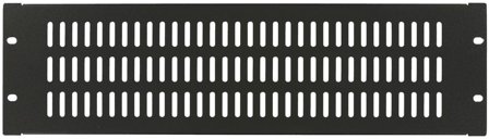 Lanview by Logon - tomt panel - screw type, vented - 3U