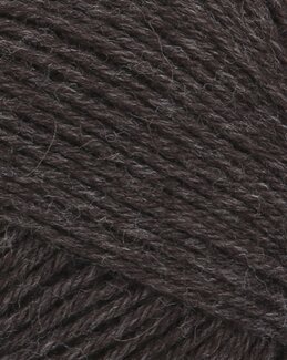 Garn Wonder Wool 50g Dunkelbraun - Novita