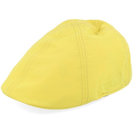 Stetson - Yellow flatcap Czapka Z Daszkiem - Texas Wr Yellow Flat Cap @ Hatstore