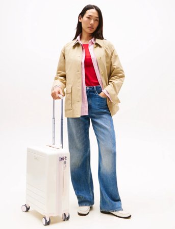 Tommy Hilfiger Th Travel Cabin Case - Cream - 54.5 x 39