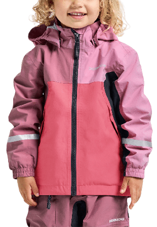 Didriksons Pilvi Jacket Ytterplagg Unisex Rosa 120
