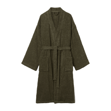 Åhléns Home Badrock STELLA Badrumstillbehör Grön S/M