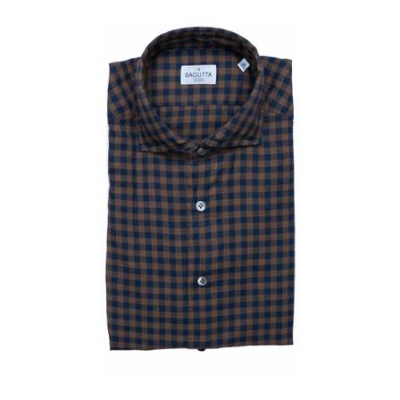 Bagutta, Shirt Blauw, Heren, Maat:L
