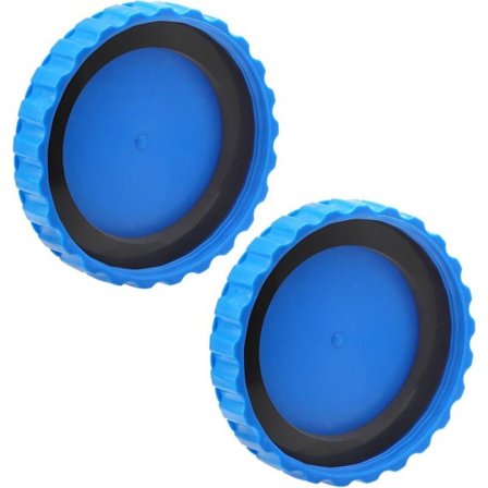 Sett med 2 Intex bassenghetter, 100% frostbestandig og vanntett, svømmebassengtilbehør med assorterte skjøter, vinterplugg i svømmebasseng