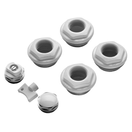 Kit installazione termosifoni radiatori acciaio Ercos Comby da 1"x3/8"