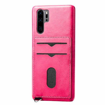 Huawei P30 Pro - LEMAN Skal med Korthållare