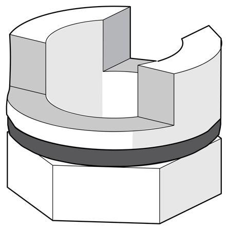 Oras 159667/10 Juoksuputken rajoitin 60°/0°, Kylpyhuone