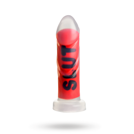 Slut Silicone Dildo 18,5 cm - Vuxen.dk: For hende