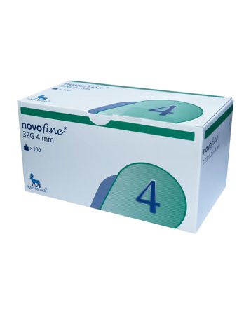 NovoFine kanyle 32G 0,23x 4mm