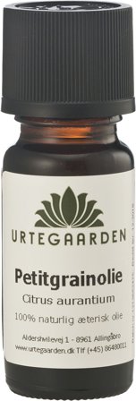 Urtegaarden Petitgrainolie 10 ml, Skincare, Ansigtspleje, Ansigtsolie
