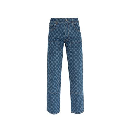 Misbhv, Straight Jeans Blauw, Heren, Maat:W30