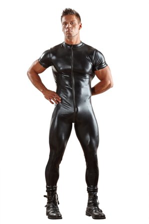 Svenjoyment: Wetlook Jumpsuit - Vuxen: Sexy klær til ham