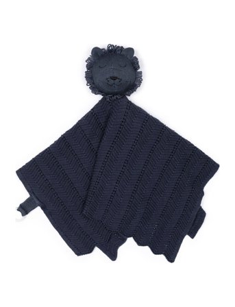 Smallstuff Cuddle Cloth, Fishbone, Dark Denim Lion - Blue - 35X35