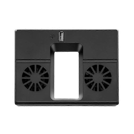 Kylfläkt 2 Fläktar USB-driven Sidomonterad Vertikal Spelkonsolkylare Radiator för Xbox Series X