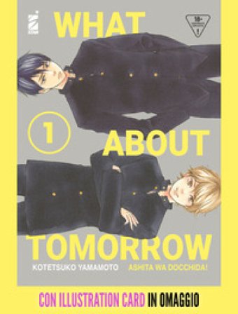 What about tomorrow. Ashita wa docchida! Con illustration card. Vol. 1 Kotetsuko Yamamoto