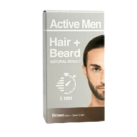 Active Men Skäggfärg och hårfärg Herr Brun 40 + 60
