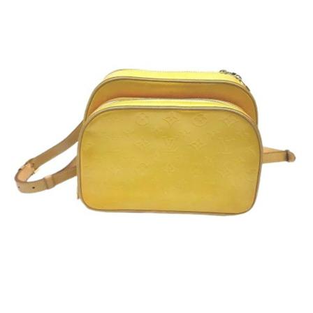 Louis Vuitton Vintage, Pre-owned Canvas louis-vuitton-bags Geel, Dames, Maat:ONE Size