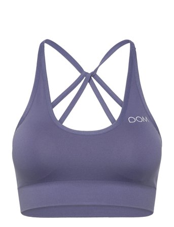 Double Strap Bra Sport Women Sport Clothing Sport Bras - All Purple Drop Of Mindfulness