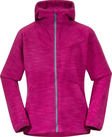 Bergans Youth Hareid Girl Jacket Children Mid layer tops Purple 128