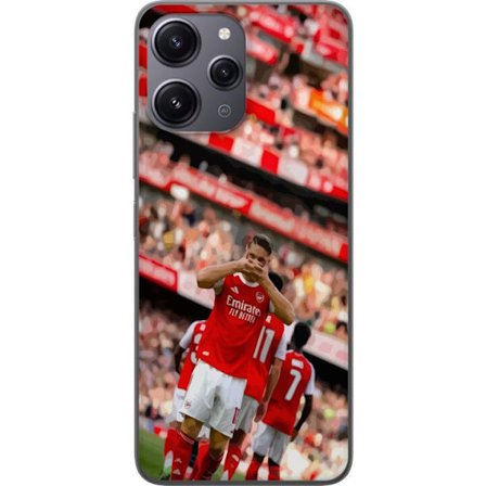 Kompatibelt Mobildeksel til Xiaomi Redmi 12 Arsenal fotball – Martin Ødegaard målfeiring i rød drakt
