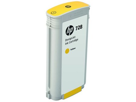 HP Bläckpatron, 728, F9J65A, gul, singelförpackning - Lyreco - Toner och bläck - Bläckpatroner - Bläckpatroner HP