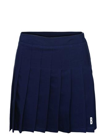 Ace Pleated Skirt Kort Skjørt Blå Björn Borg