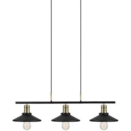 Globen Lighting - Taklampe Disc 3 Svart