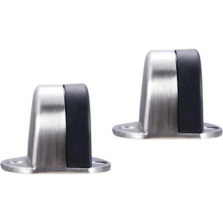 2 stk Dørstopper Gulv Dørholder Gulv Dørstop Anti-Skrid Dørstop Under Dør Kile Skydedørs Kile Gulv (Stil Ny)