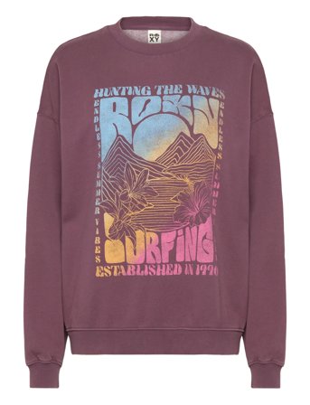 Lineup Over D Crew Burgundy Roxy
