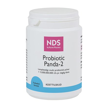 NDS NDS Probiotic Panda 2 Tarmflora 100 g, Helse & Madvarer, Ingredienser, Mælkesyrebakterier