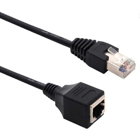 RJ45 Cat6 Förlängningskabel Patchkabel Förlängare Lan Hane Till Hona PC TV Nätverkskabel