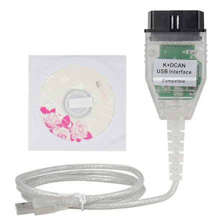 K DCAN-bryter OBDII-diagnosekabel IN-PA USB IN-PA