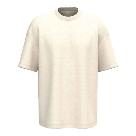Native Spirit Herr French Terry T-shirt S Raw Natural