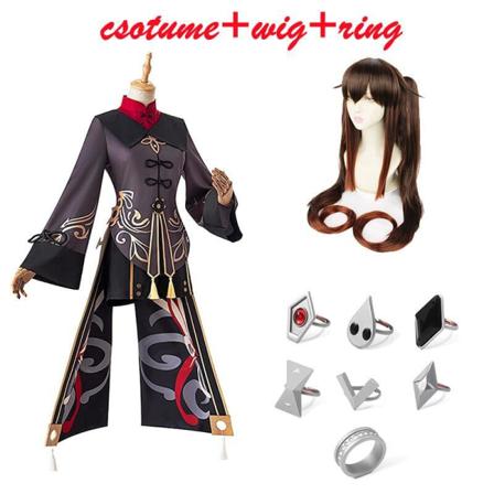 Cosplay kostymer spel genshin impact cosplay Peruk Hatt Kappa Tillbehör kostym jul Halloween kostymer för kvinnor costume wig ring One Size