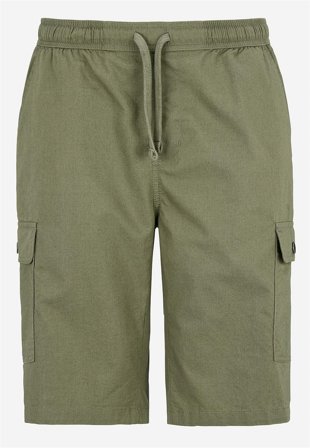 Cellbes of Sweden - Cargoshorts med flera fickor - khakigrön - för herrar - XXL