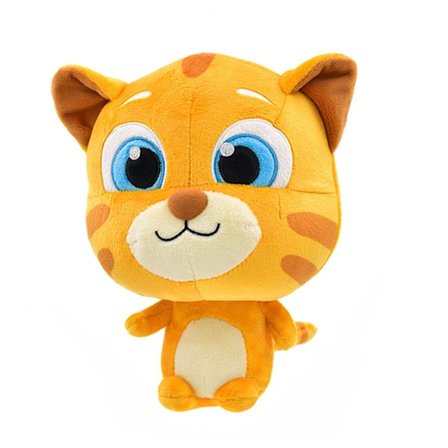 Original Talking Tom Cat Och Vänner Angela Ben Hank Ginger Tom MJUKISLEKSAK Gosedjur för Flickor Pojkar Barn Födelsedagspresent---18CM