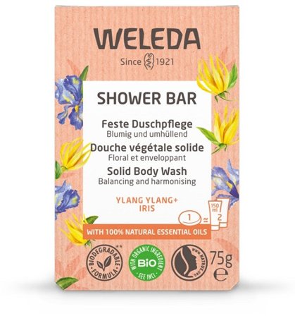 Weleda Shower Bar Saponetta Bagno Doccia Allo Ylang Ylang E Iris