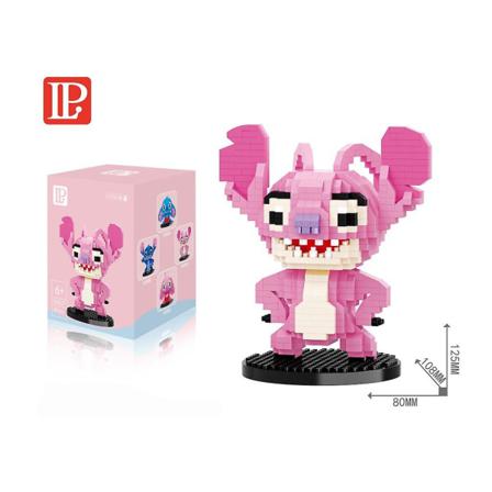 674 St Söta Seriefigurer Stitch Building Blocks Set Stil 4