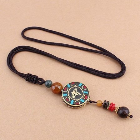 Nepal halskæde Etnisk vedhæng STYLE 3 STYLE 3