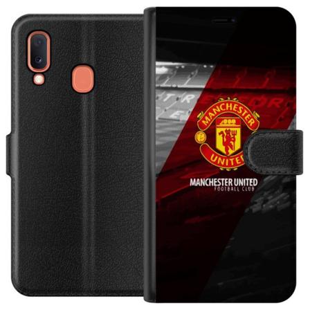 Samsung Galaxy A20e Lommeboketui Manchester United FC